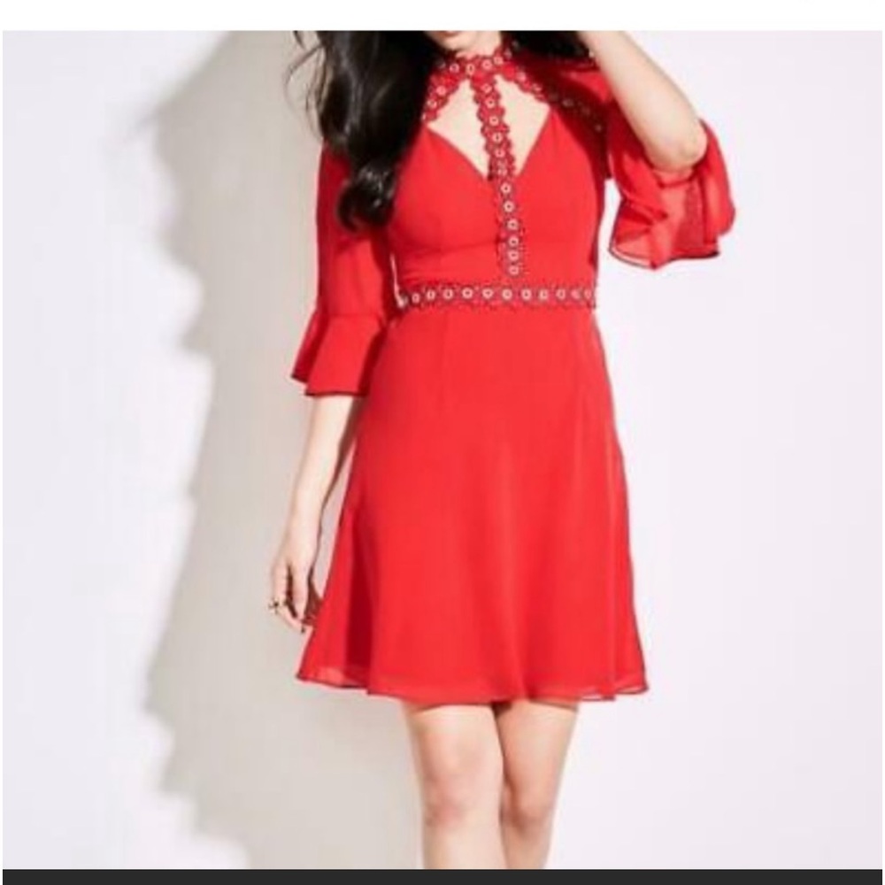 Never!!!! Wore beautiful guess red dress with 🏷 tags
